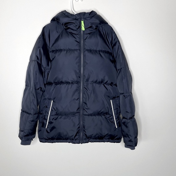 J.Crew Crewcuts Everyday Kids' reflective puffer coat outdoors waterproof